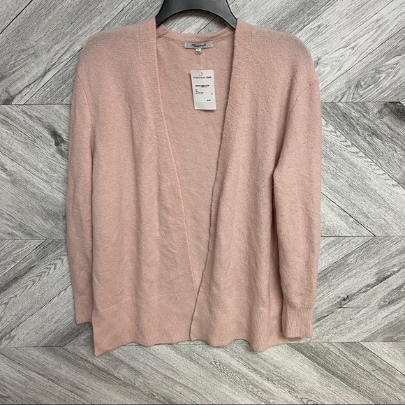 Madewell | Cozy Walker Long Cardigan Wisteria Dove - Picture 5 of 10